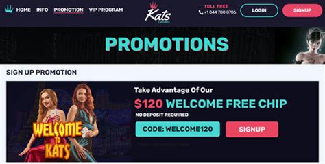 kats casino free chip no deposit|Kats Casino: $120 Free Chip, plus 75 Free Spins No .